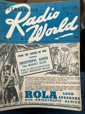 The Australasian Radio World magazine Vol 10 No 10