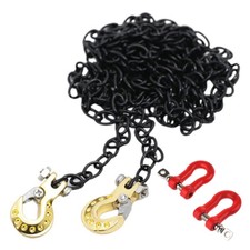 Realistic 1/10 Size Drag Chain & Tow Hooks w/...