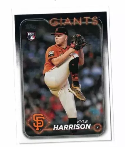 2024 Topps Series 2 #667 Kyle Harrison Rookie RC San Francisco Giants