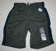 New Carter's 7 year Boys Shorts Gray Mesh Athletic Drawstring Pull On