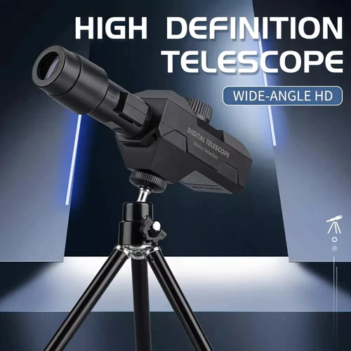 Telescopio digitale WiFi 1080P HD zoom 70x fotocamera monoculare treppiede APP visualizzazione - Foto 3 di 12