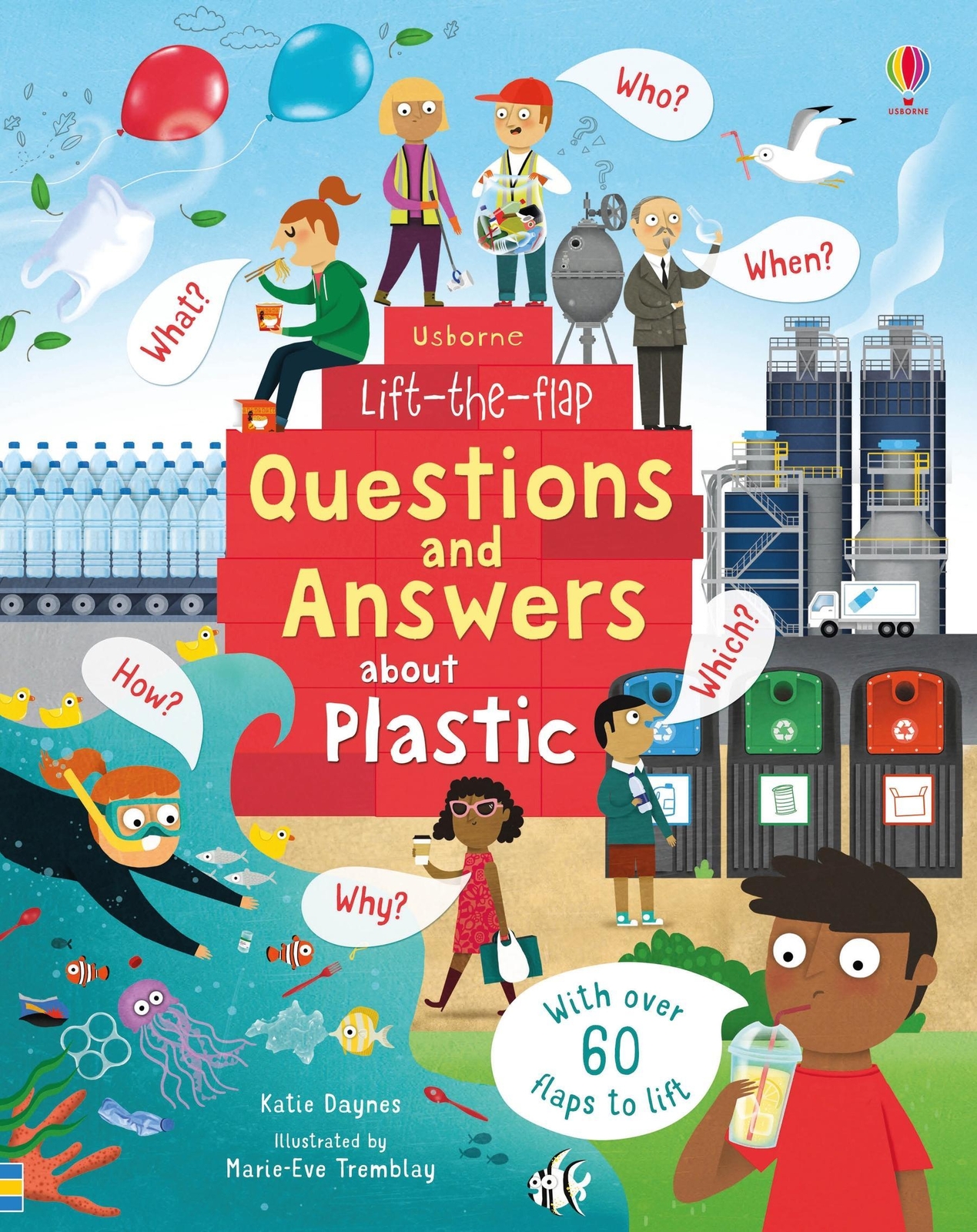 Thumbnail - Lift-the-flap Questions And Answers About Plastic Katie Daynes