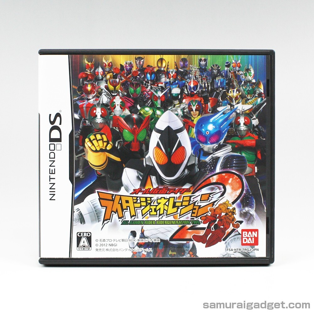All Kamen Rider RiderGeneration Nintendo DS [Japan Import