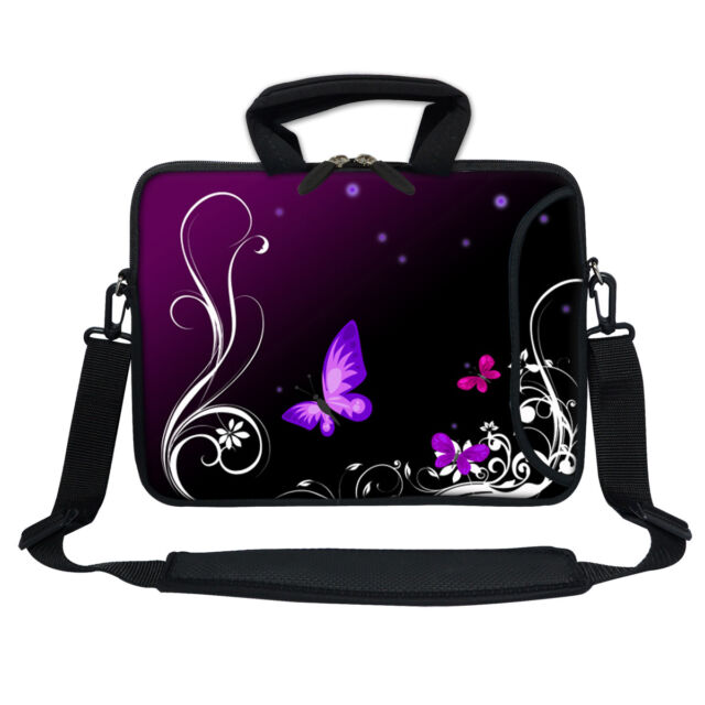 Neoprene Laptop Bag w. Side Pocket & Handle Shoulder Strap to Fit 11.6&quot; 2702 | eBay
