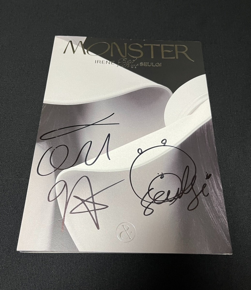 red velvet サインボール IRENE & SEULGI (RED VELVET) autographed 