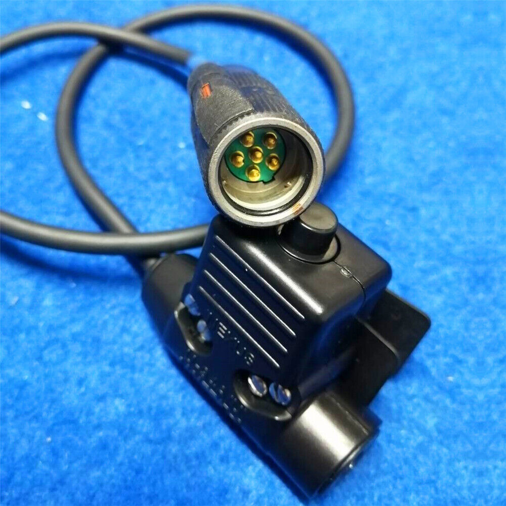 Replica 2023TCA U94 6-pin Tactical PTT Military Plug For TCA/PRC