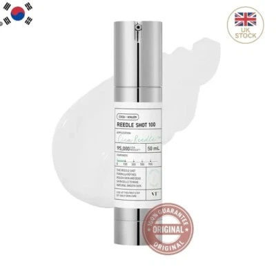 VT COSMETICS CICA Reedle Shot 100 50ml -bio-microneedle,K- Beauty - UK Stock
