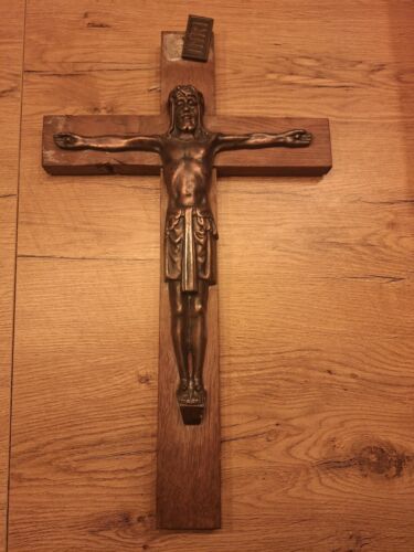 Jesus Holz Kreuz ( Religion) Andenken Antik Kirche, Gott, Glaube  - Imagen 1 de 11