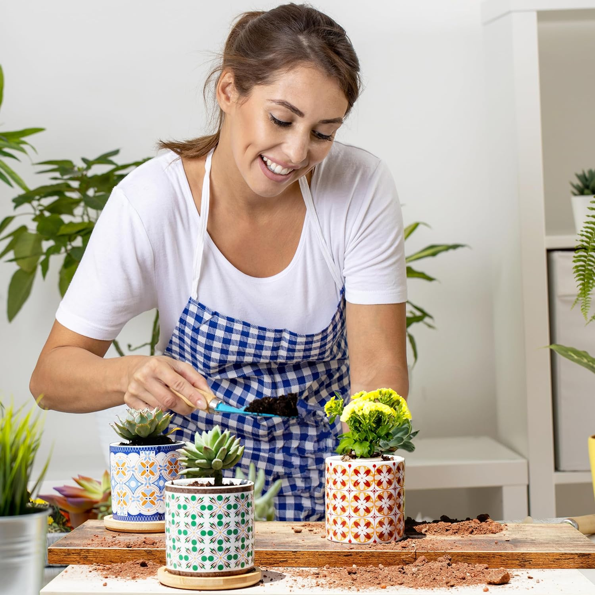 100 Vasetti Biodegradabili 8cm Per Piantine - Con Etichette E Attrezzi Giardinaggio