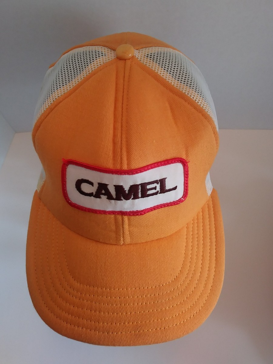 Vintage Camel Pinwheel SnapBack Hat Cap Trucker Embroidered Patch