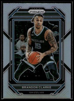2022-23 Panini Prizm Brandon Clarke SILVER PRIZM SP Memphis