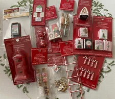 ASHLAND HOLIDAY CHRISTMAS MINIATURES ~ U-CHOOSE! VILLAGE MINIATURES