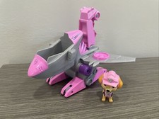 PAW Patrol Dino Rescue Skye Deluxe Rev Up - Skye  Figure Playset Toy Set