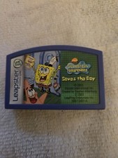 Leapster Leapfrog Game Sponge Bob Square Pants Saves The Day Cartridge Learning