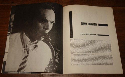 SARAH VAUGHAN JOHNNY DANKWORTH UK CONCERT TOUR PROGRAMME JAN - FEB 1960 - Picture 7 of 10