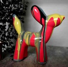 Balloon Dog Gift Funky Multi Colour Pop Art Home Décor Ornament Sculpture
