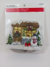 Tiny Treasures Celebrate it Christmas Mini Decoration Bakery 5” X 4.5” New