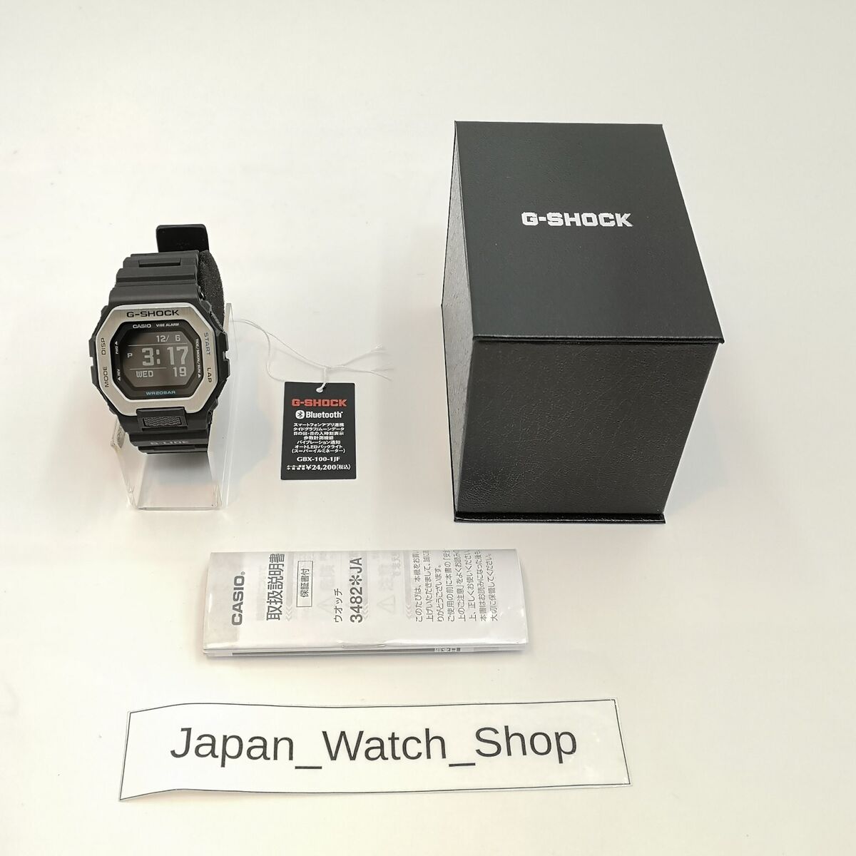CASIO G-SHOCK GBX-100-1JF G-LIDE Black Men's Watch New in CASIO G-SHOCK GBX-100-1JF G-LIDE Black Men's Watch New in