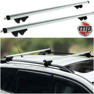 NEW Lockable Aluminium Roof Rail Bars for Kia Cee'D Station Wagon (06-12)