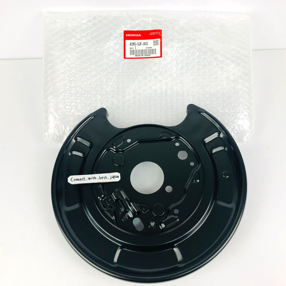 HONDA GENUINE Edix FR-V Metal Cover parking plate metal jacket 