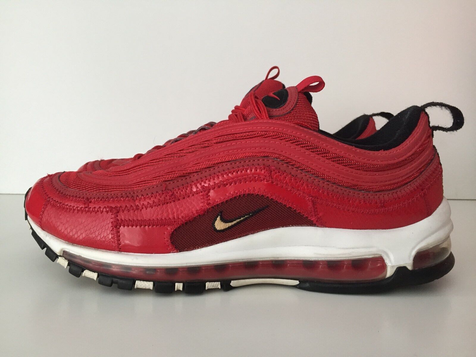 Barón Evaporar collar Nike AirMax 97 CR7 Rojo Cristiano Ronaldo Portugal Patchwork Hombre  Zapatillas Talla 45 | eBay