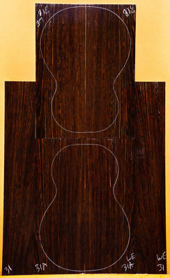 Wenge Ukulele Set #31 Baritone Size Back  Top and Sides Tonewood