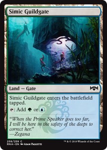 Simic Guildgate (258) x4 - Ravnica Allegiance - NM-Mint, English - Ravnica Alleg