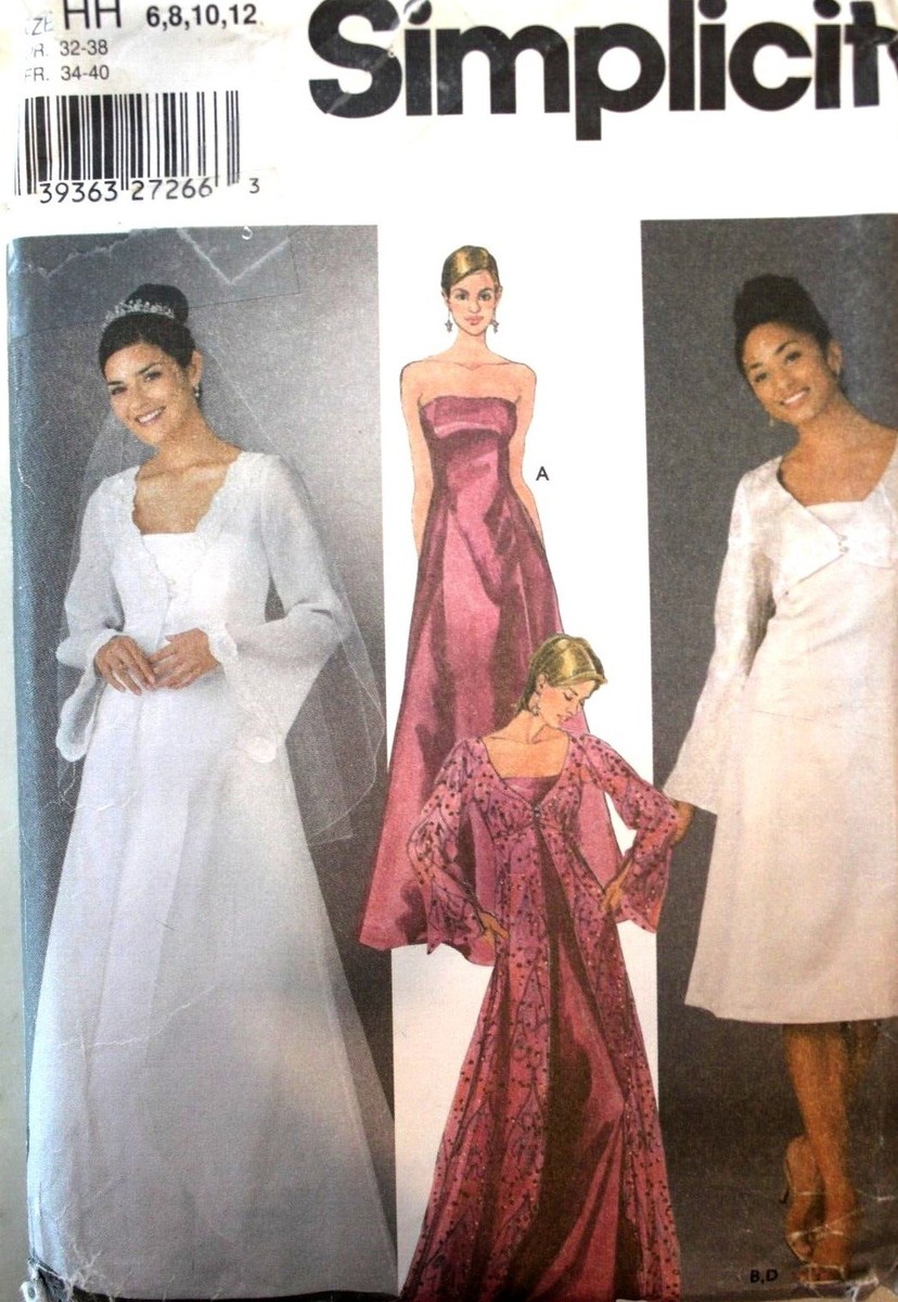 Vintage Wedding Gown Sewing Pattern ~ U PICK! UC | eBay
