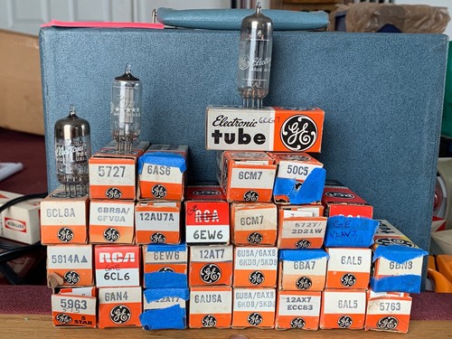 Posten 28 General Electric Röhren * GETESTET