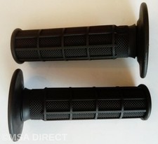 Renthal MX / Enduro Grips Full Waffle FIRM Compound - 120 mm (1 paio) (GRIGIO SCURO)