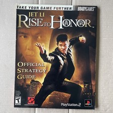Jet Li: Rise to Honor PS2 Official Strategy Guide New