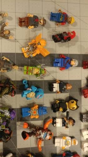 Megabloks Kre-o Bootleg Lego Other Brands Minifigures Lot Parts Halo - Picture 8 of 12
