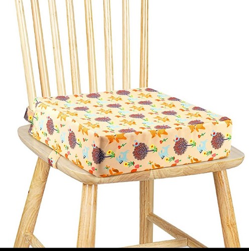 Toddler Baby Booster Seat, Kid Dining Chair Pads Washable Increasing Cushion - Picture 4 of 11