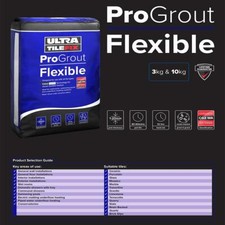 3Kg Ultra Flex Joint White flexible floor & Wall grout Pro grout Ultratilefix