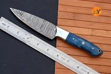 CUSTOM HANDMADE FORGED DAMASCUS STEEL STEAK KNIFE CHEF KNIFE KITCHEN KNIFE 2704