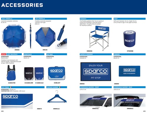 Sparco Motorsport Sticker Pack Race Rally with 10 Decals Mixed Sizes Blue/White - Picture 3 of 11