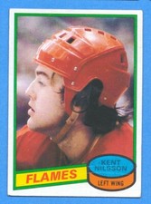 1980-81 Topps #197 Kent Nilsson VG+ Flames