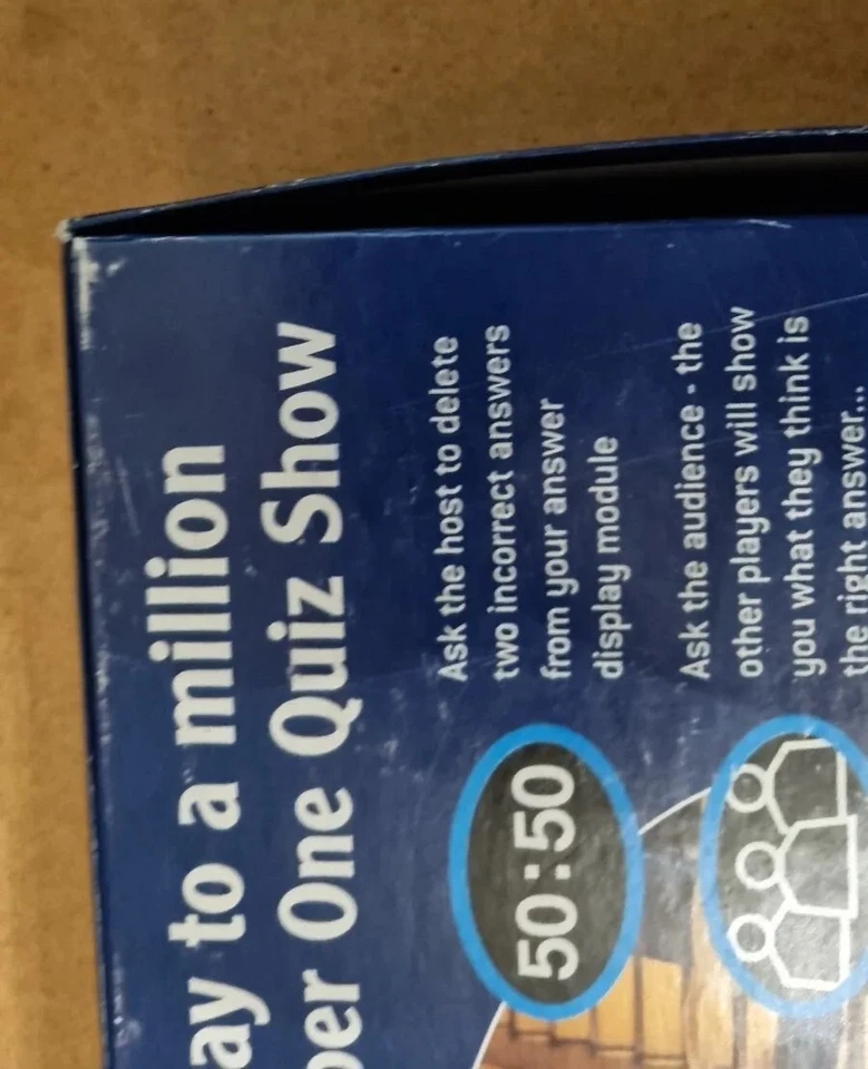 Who Wants To Be A Millionaire Family Quiz Game - 2000 100% Complete Free Postage - Image 3 of 4