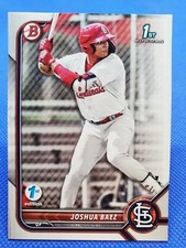 2022 Bowman First Edition JOSHUA BAEZ 1st Year Baseball card ST. LOUIS CARDINALS