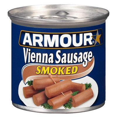 Star Vienna Sausage, Smoked, Canned Sausage, 4.6 OZ (Pack of 24)