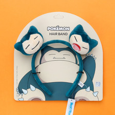 Pokemon Official Plush Doll Series : Snorlax Head Hair Band Genuine