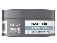 Dove Men + Care Molding Hair Paste Medium Hold Low Shine Relaxed & Flexible 1.75
