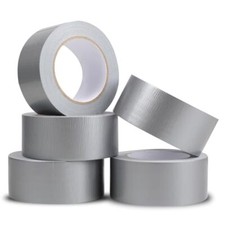 Duct Tape Heavy Duty Waterproof Bulk 5 Pack, Strong Industrial Max
