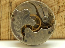 Antique Elgin Pocket Watch Movement 6s 7j Grade 286 Circa 1905
