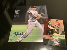 Kelby Tomlinson auto 8x10San Francisco giants coa&holo100%authenticCLEARANCE