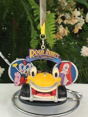 Disney Parks Roger Rabbit's Car Toon Spin Ear Hat Ornament NWT