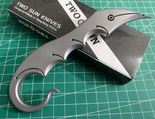 NEW TWOSUN TI TC4 TITANIUM TRAINER Claw EDC5050-Gray - Picture 3 of 4
