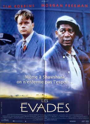 THE SHAWSHANK REDEMPTION - ROBBINS / FREEMAN - ORIGINAL MEDIUM FRANZÖSISCHES ...