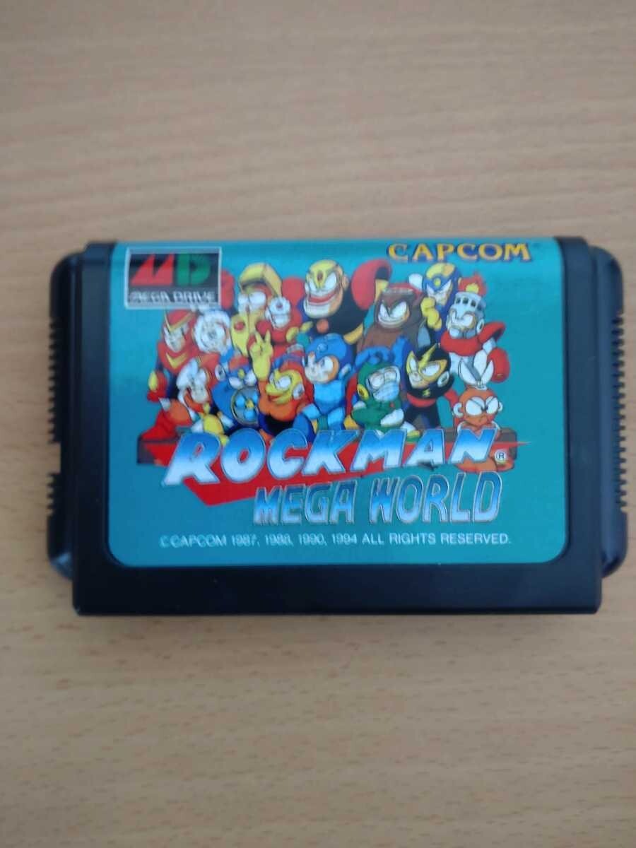 Complete Rockman Mega World Mega Drive Japanese Mega Man
