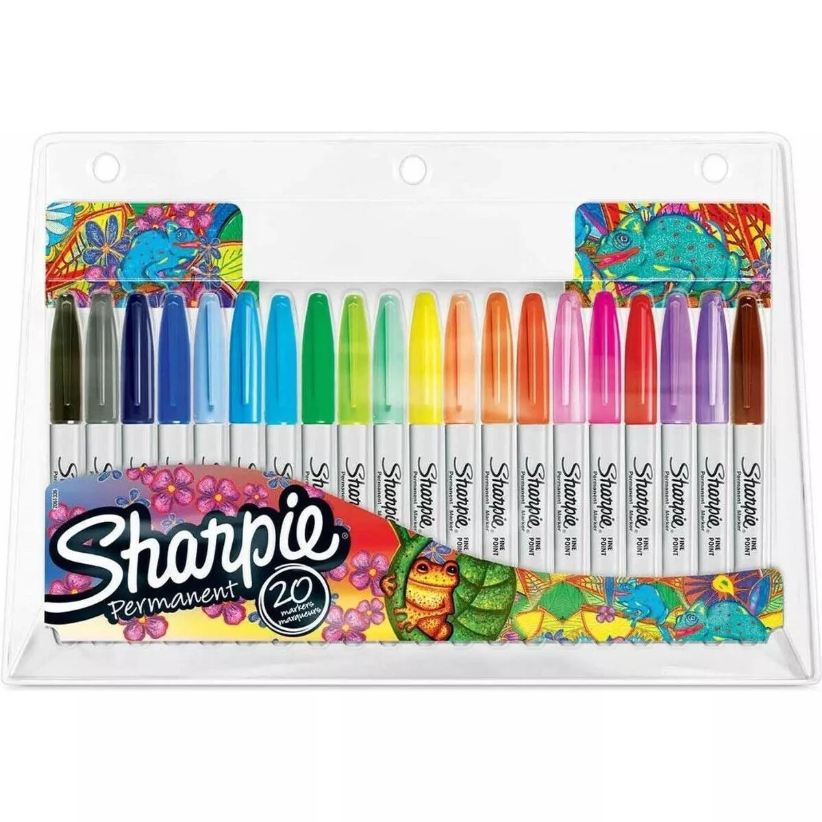 SHARPIE Fine Marker Pens Assorted Colours Pack of 20 NEW eBay